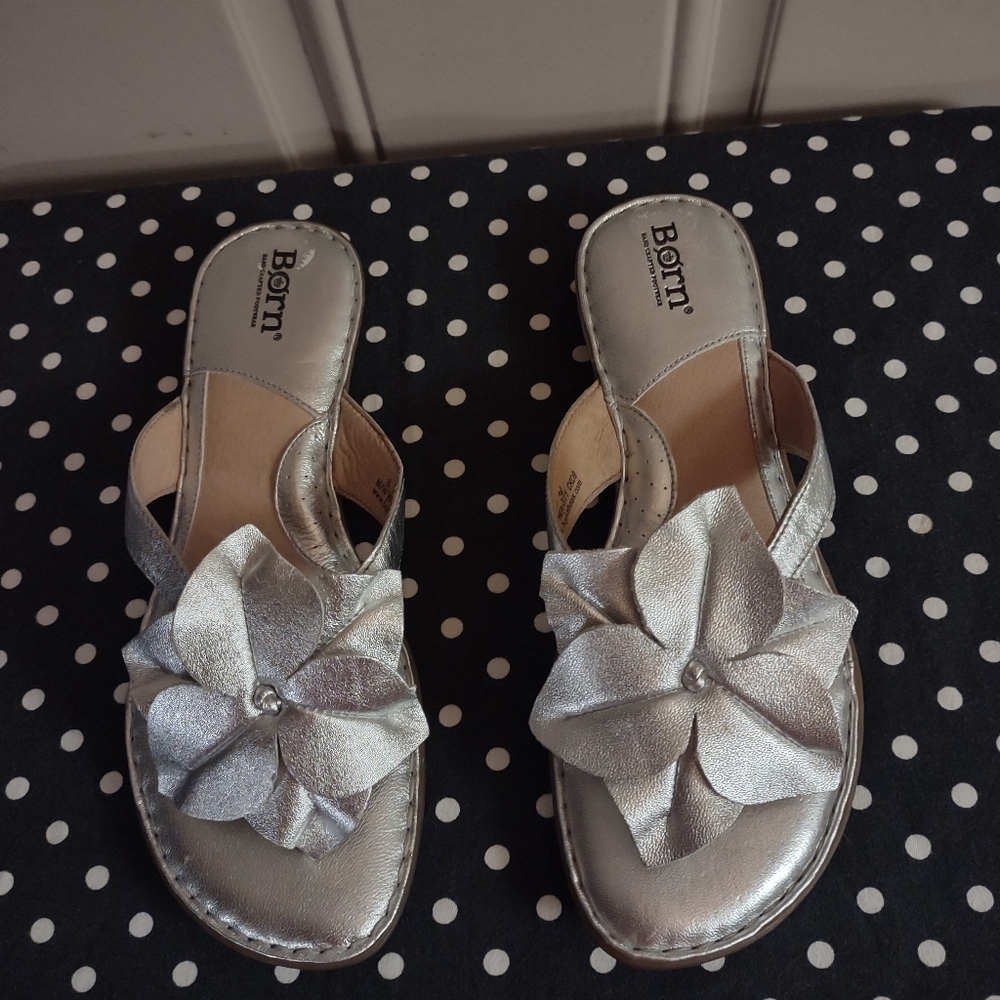Silver Born Sandals